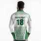 Custom Zimbabwe Sables Rugby Long Sleeve Polo Shirt African Patterns - African Pride