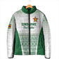 Custom Zimbabwe Sables Rugby Padded Jacket African Patterns