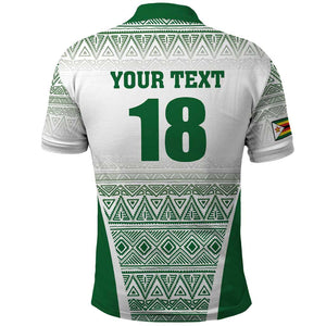 Custom Zimbabwe Sables Rugby Polo Shirt African Patterns - African Pride
