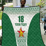 Custom Zimbabwe Sables Rugby Quilt African Patterns - African Pride