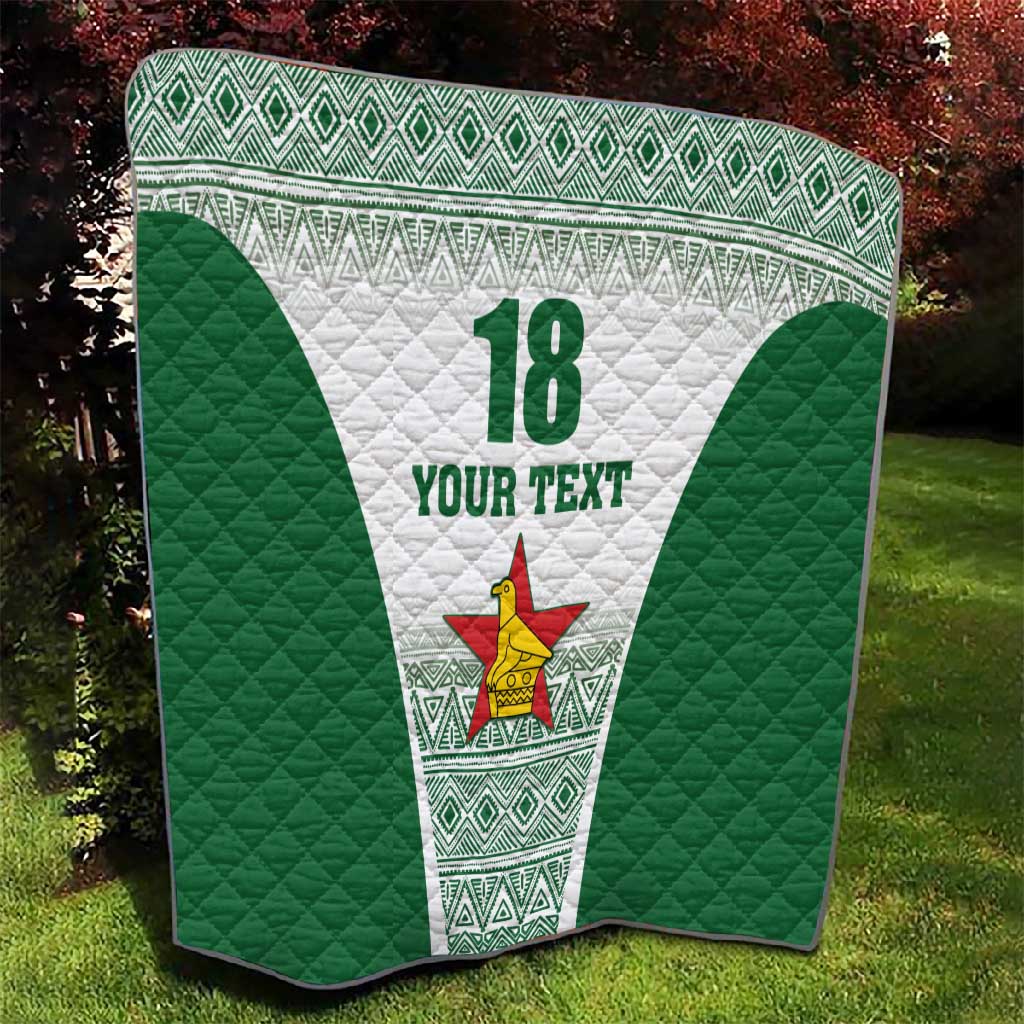 Custom Zimbabwe Sables Rugby Quilt African Patterns - African Pride