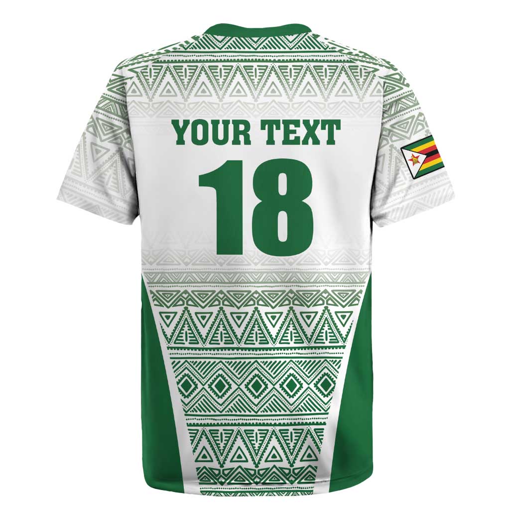 Custom Zimbabwe Sables Rugby Rugby Jersey African Patterns - African Pride
