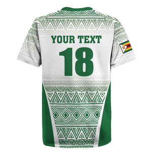 Custom Zimbabwe Sables Rugby Rugby Jersey African Patterns - African Pride