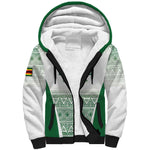 Custom Zimbabwe Sables Rugby Sherpa Hoodie African Patterns - African Pride