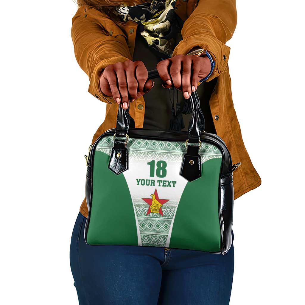 Custom Zimbabwe Sables Rugby Shoulder Handbag African Patterns - African Pride