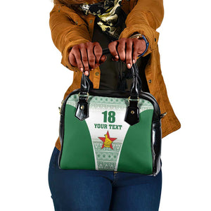 Custom Zimbabwe Sables Rugby Shoulder Handbag African Patterns - African Pride