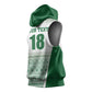 Custom Zimbabwe Sables Rugby Sleeveless Hoodie African Patterns - African Pride