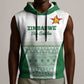 Custom Zimbabwe Sables Rugby Sleeveless Hoodie African Patterns - African Pride