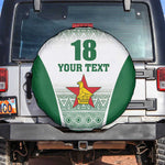 Custom Zimbabwe Sables Rugby Spare Tire Cover African Patterns - African Pride