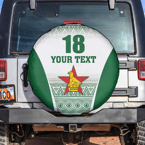 Custom Zimbabwe Sables Rugby Spare Tire Cover African Patterns - African Pride