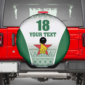 Custom Zimbabwe Sables Rugby Spare Tire Cover African Patterns - African Pride
