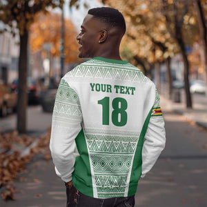 Custom Zimbabwe Sables Rugby Sweatshirt African Patterns - African Pride