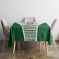 Custom Zimbabwe Sables Rugby Tablecloth African Patterns - African Pride