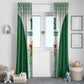 Custom Zimbabwe Sables Rugby Window Curtain African Patterns - African Pride