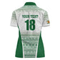 Custom Zimbabwe Sables Rugby Women Polo Shirt African Patterns - African Pride