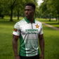 Custom Zimbabwe Sables Rugby Zipper Polo Shirt African Patterns