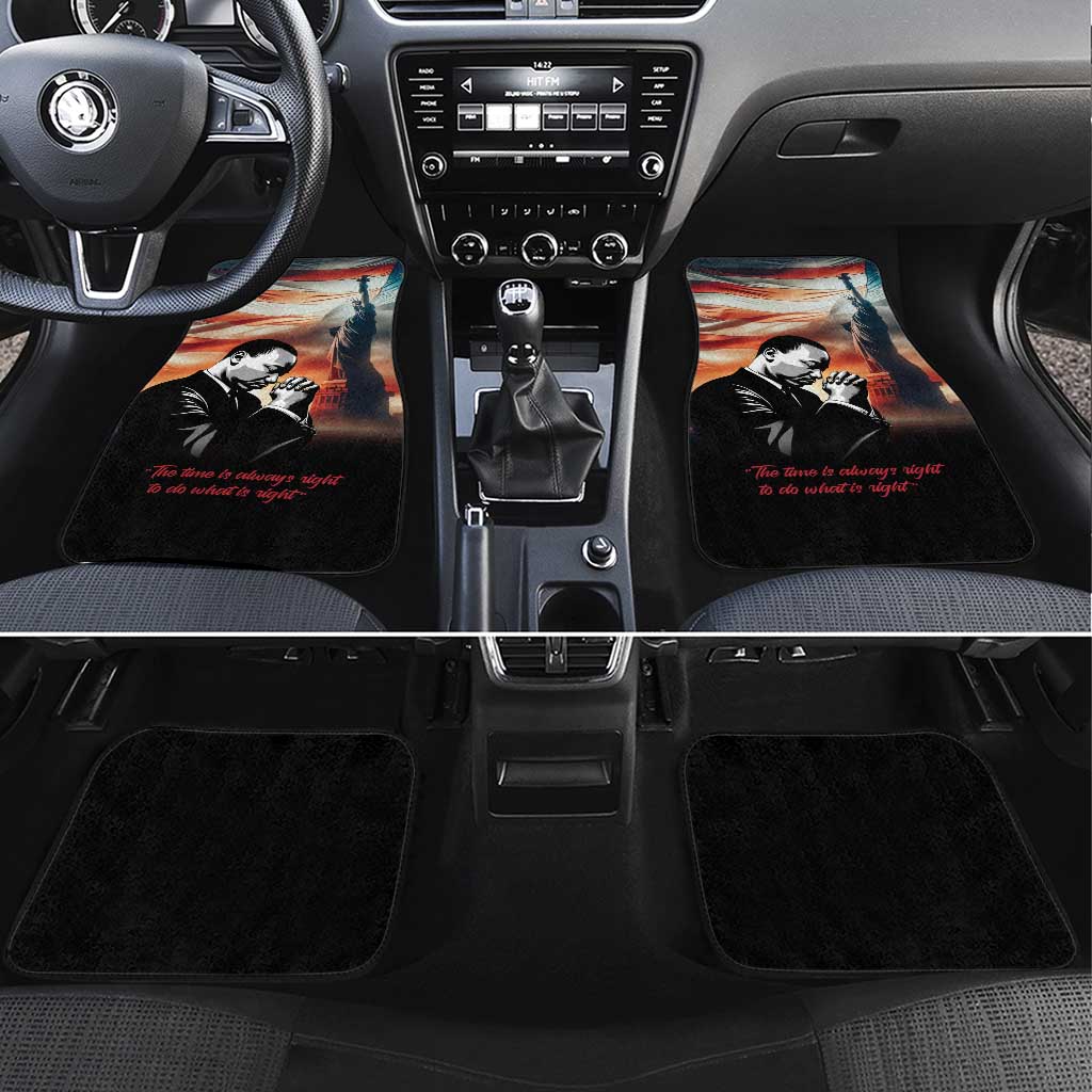 Happy MLK Day Car Mats Black Americans Leaders I Have a Dream
