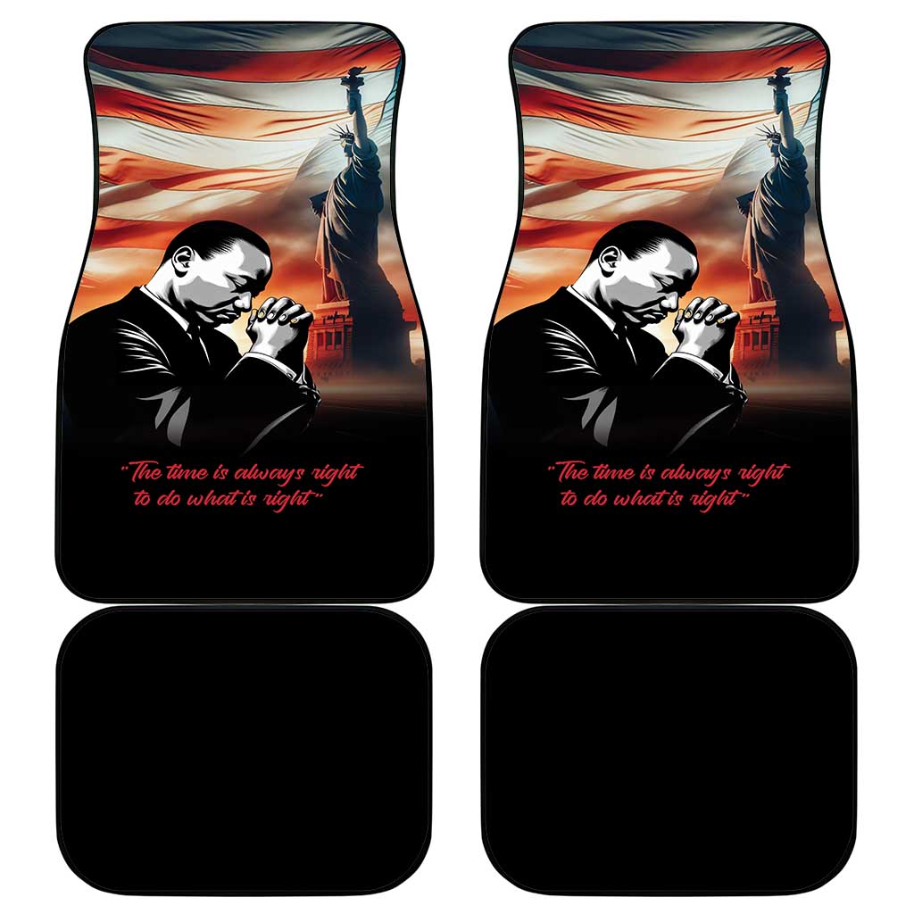 Happy MLK Day Car Mats Black Americans Leaders I Have a Dream