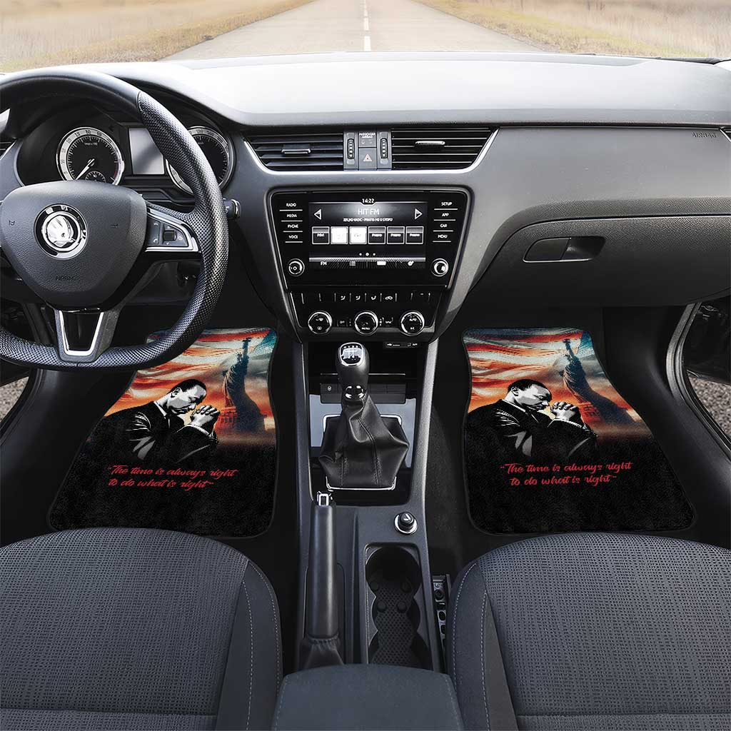 Happy MLK Day Car Mats Black Americans Leaders I Have a Dream