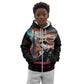 Happy MLK Day Kid Hoodie Black Americans Leaders I Have a Dream