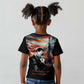 Happy MLK Day Kid T shirt Black Americans Leaders I Have a Dream