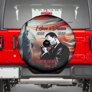 Happy MLK Day Spare Tire Cover Black Americans Leaders I Have a Dream