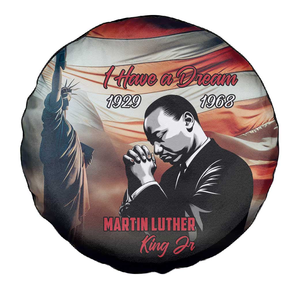 Happy MLK Day Spare Tire Cover Black Americans Leaders I Have a Dream
