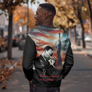 Happy MLK Day Sweatshirt Black Americans Leaders I Have a Dream