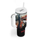 Happy MLK Day Tumbler With Handle Black Americans Leaders I Have a Dream