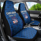 Cape Verde Football 2026 Car Seat Cover Atlantic Blue Sharks Heritage