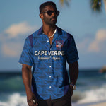 Custom Cape Verde Football 2026 Hawaiian Shirt Atlantic Blue Sharks Heritage