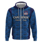 Custom Cape Verde Football 2026 Hoodie Atlantic Blue Sharks Heritage