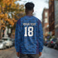 Custom Cape Verde Football 2026 Long Sleeve Shirt Atlantic Blue Sharks Heritage