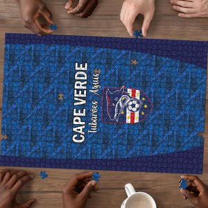 Cape Verde Football 2026 Puzzle Atlantic Blue Sharks Heritage