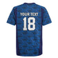 Custom Cape Verde Football 2026 Rugby Jersey Atlantic Blue Sharks Heritage