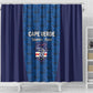 Cape Verde Football 2026 Shower Curtain Atlantic Blue Sharks Heritage