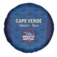 Cape Verde Football 2026 Spare Tire Cover Atlantic Blue Sharks Heritage