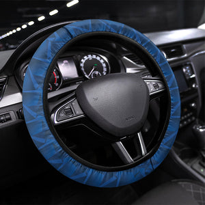 Cape Verde Football 2026 Steering Wheel Cover Atlantic Blue Sharks Heritage