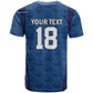 Custom Cape Verde Football 2026 T shirt Atlantic Blue Sharks Heritage