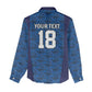 Custom Cape Verde Football 2026 Women Casual Shirt Atlantic Blue Sharks Heritage