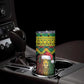 Black Jamaican Christmas Skinny Tumbler Reggae Lion With Kente Pattern