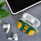 Custom South Africa Soccer AirPods Case Bafana Bafana Spirit African Pattern - African Pride