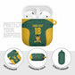 Custom South Africa Soccer AirPods Case Bafana Bafana Spirit African Pattern - African Pride