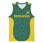 Custom South Africa Soccer Basketball Jersey Bafana Bafana Spirit African Pattern - African Pride