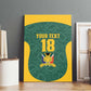 Custom South Africa Soccer Canvas Wall Art Bafana Bafana Spirit African Pattern - African Pride