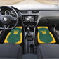 Custom South Africa Soccer Car Mats Bafana Bafana Spirit African Pattern - African Pride