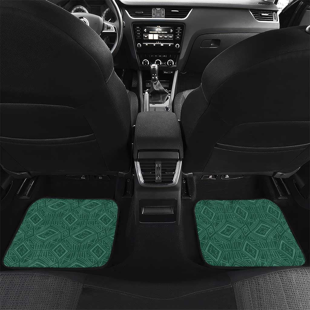 Custom South Africa Soccer Car Mats Bafana Bafana Spirit African Pattern - African Pride