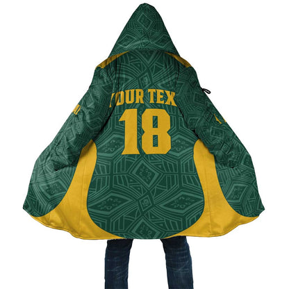 Custom South Africa Soccer Cloak Bafana Bafana Spirit African Pattern - African Pride