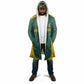 Custom South Africa Soccer Cloak Bafana Bafana Spirit African Pattern - African Pride