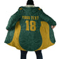 Custom South Africa Soccer Cloak Bafana Bafana Spirit African Pattern - African Pride
